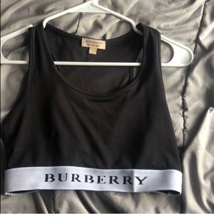 Burberry sports bra